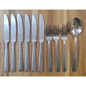 Pfaltzgraff PORTRAIT Stainless 18/8 Lot‎ of 10 Pieces